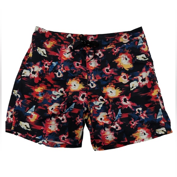 Rusty 16” Boardshorts Swim Trunks Mens Size 34 Multicolor - Picture 5 of 6